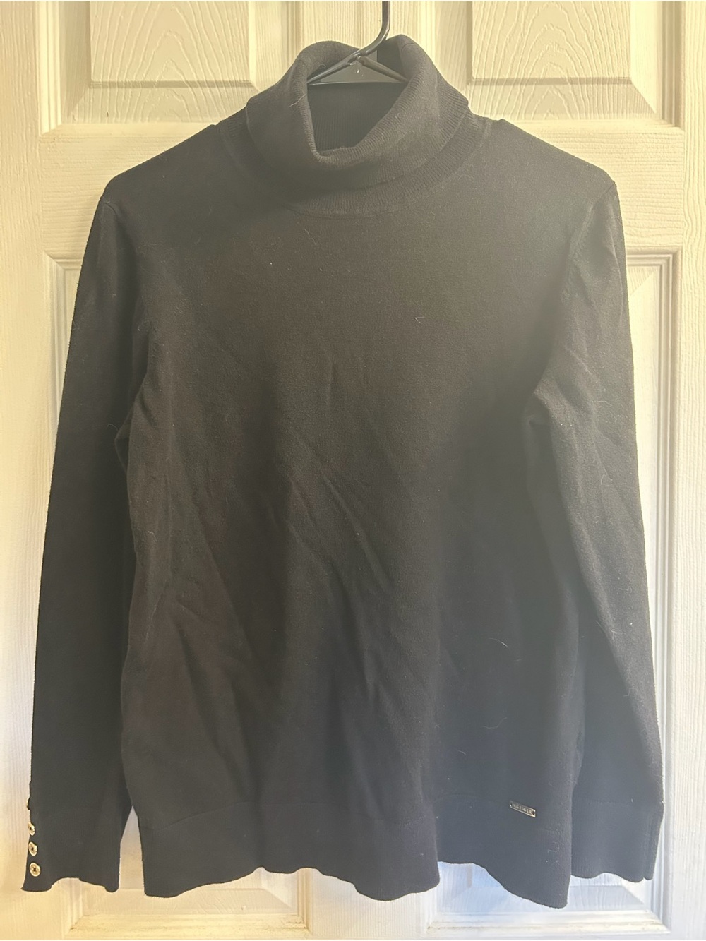 Tommy Hilfiger Black Turtleneck Sweater